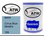 Preview: BMW, Cirrus Blue Metallic, 189: 500ml Lackdose, von ATW Autoteile West.